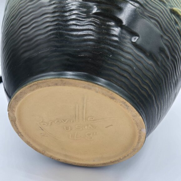 Vintage Roseville Pottery 4-8 Freesia Cookie Jar Made in the USA - Picture 3 of 10